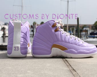 Best Gift Nike Air Jordan 6 Cheap sale Embroidery Black Purple